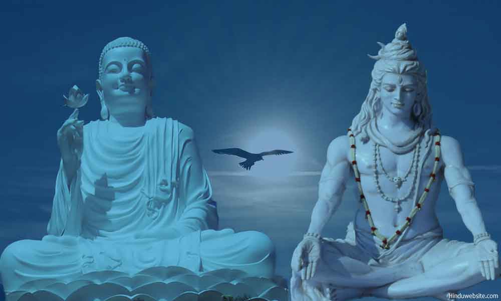 Buddha and Shiva