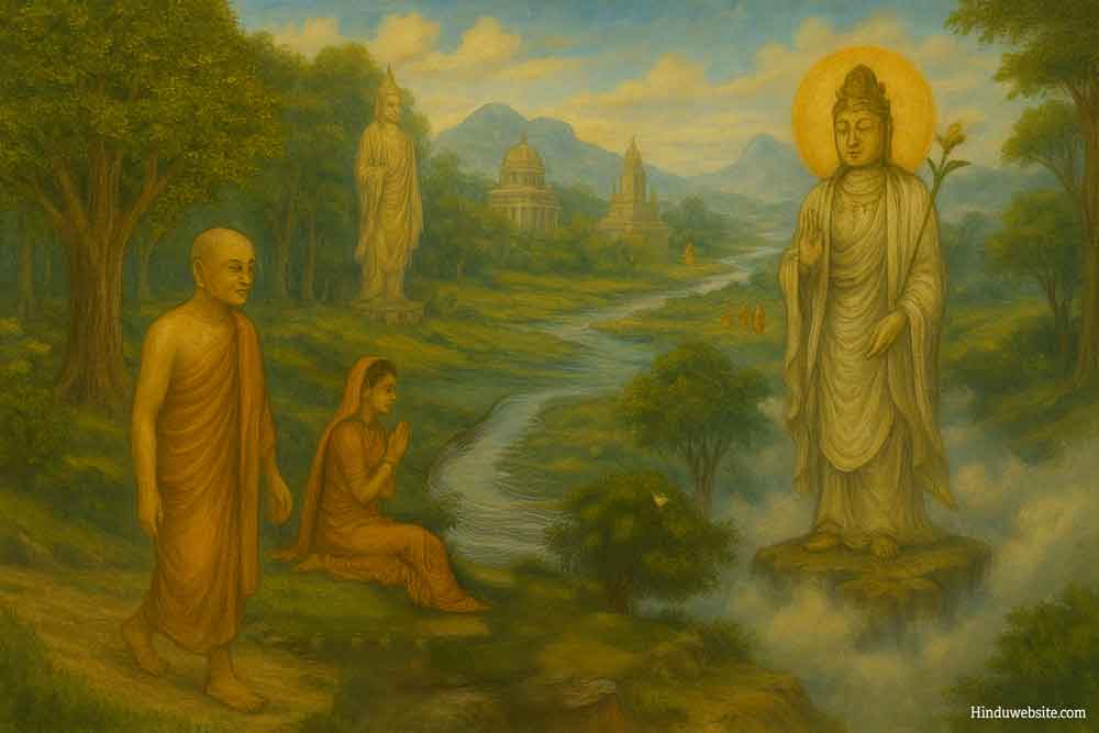 A Buddhist landscape