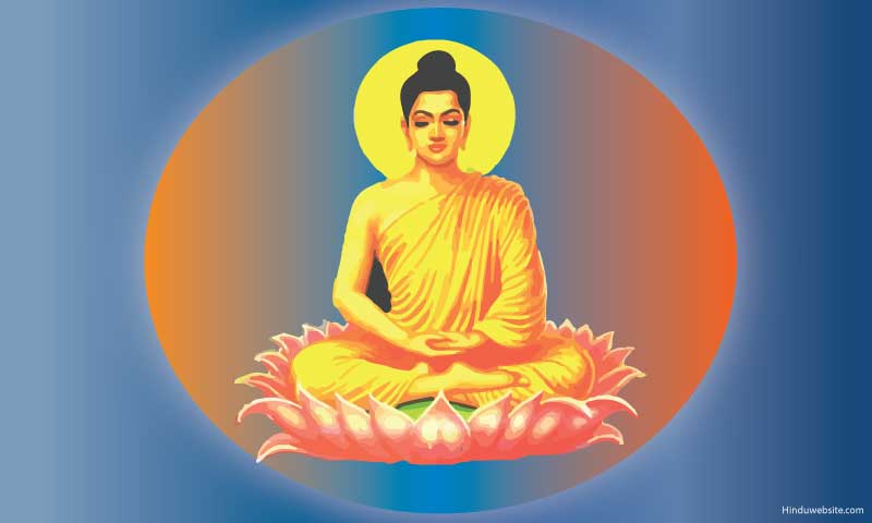 The Buddha in meditation