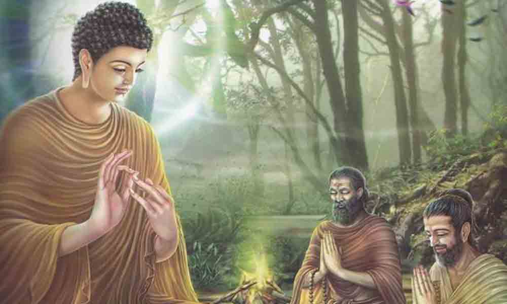 Buddha with Disciples