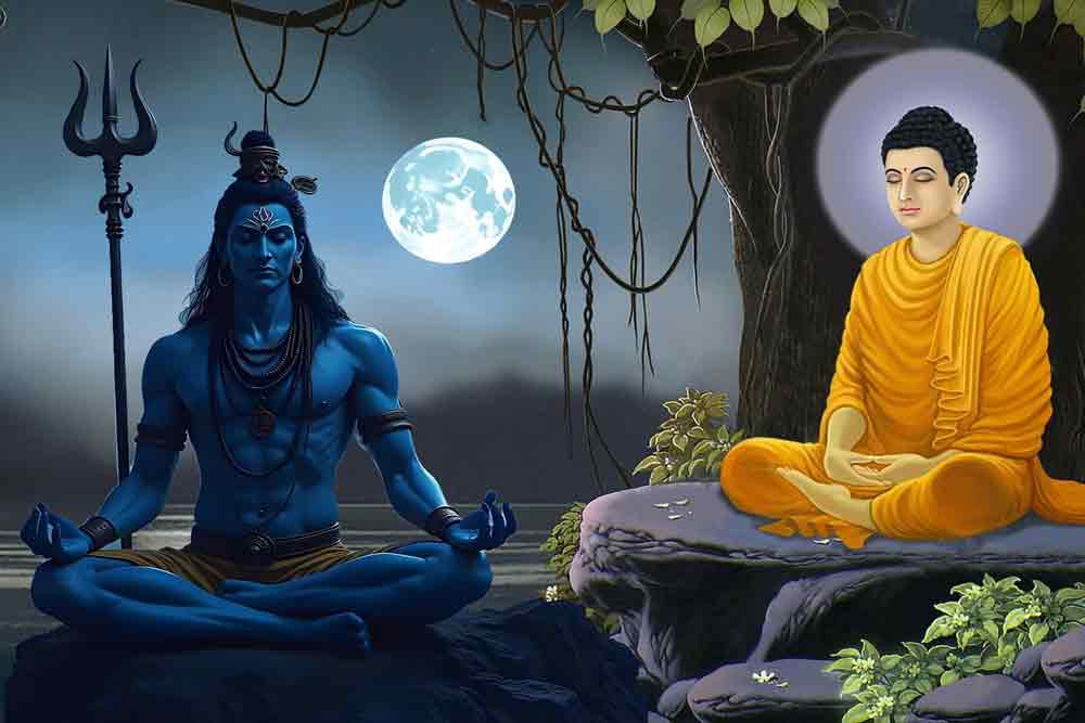 Hindu Buddhist Meditation