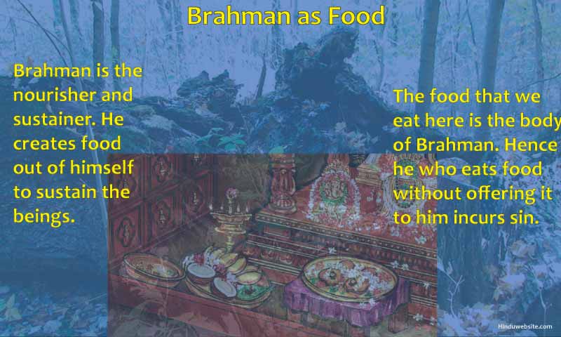 Brahman as Food