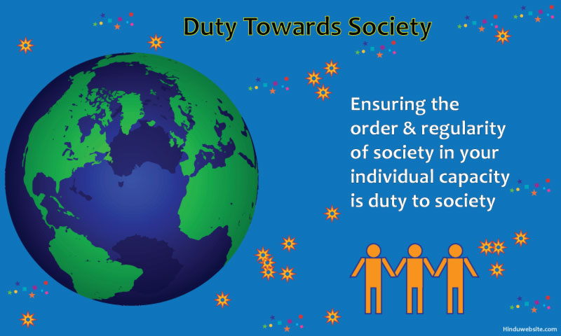 Duty to society