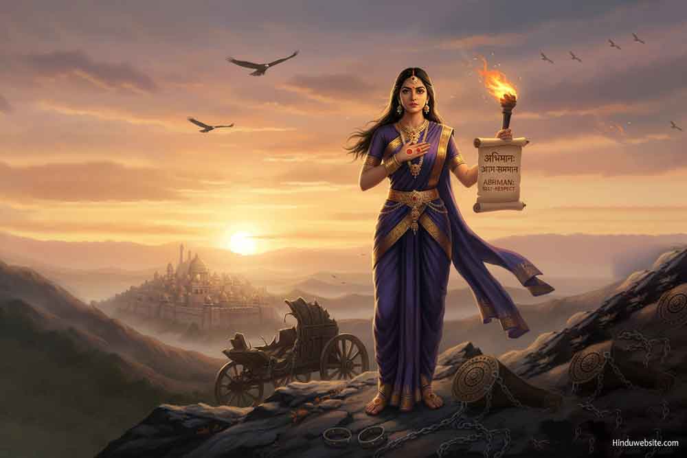 Draupadi symbolizes svabhiman, self-respect