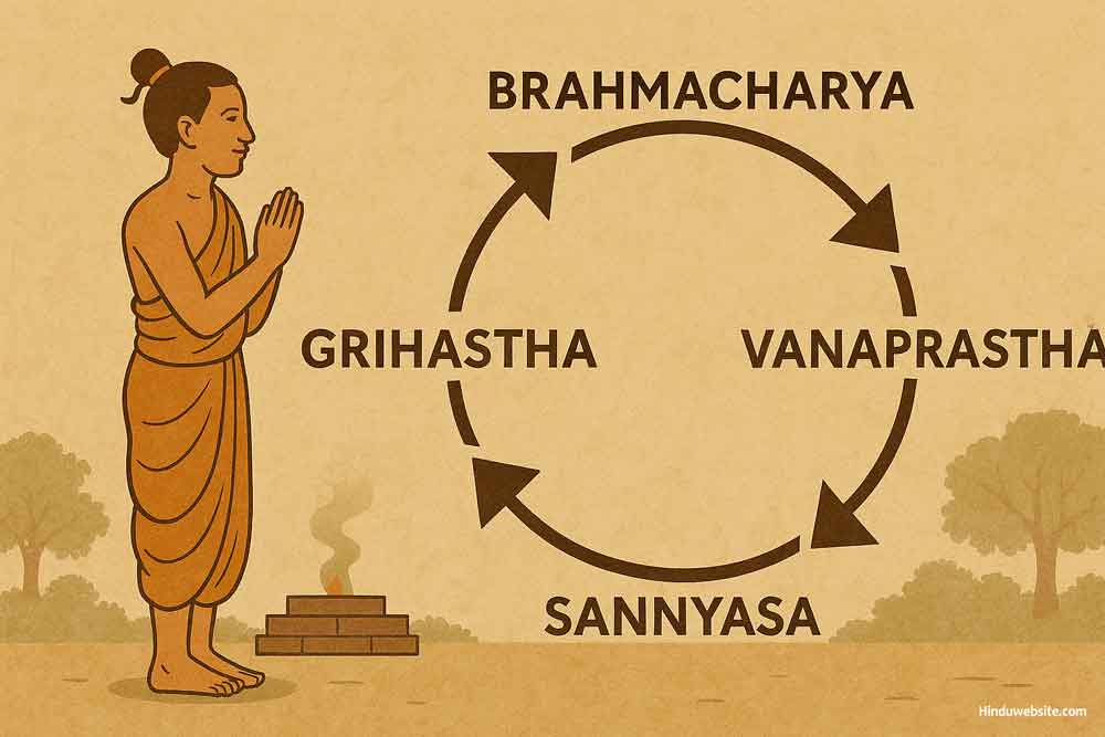 Four Stages of Varnashrama Dharam