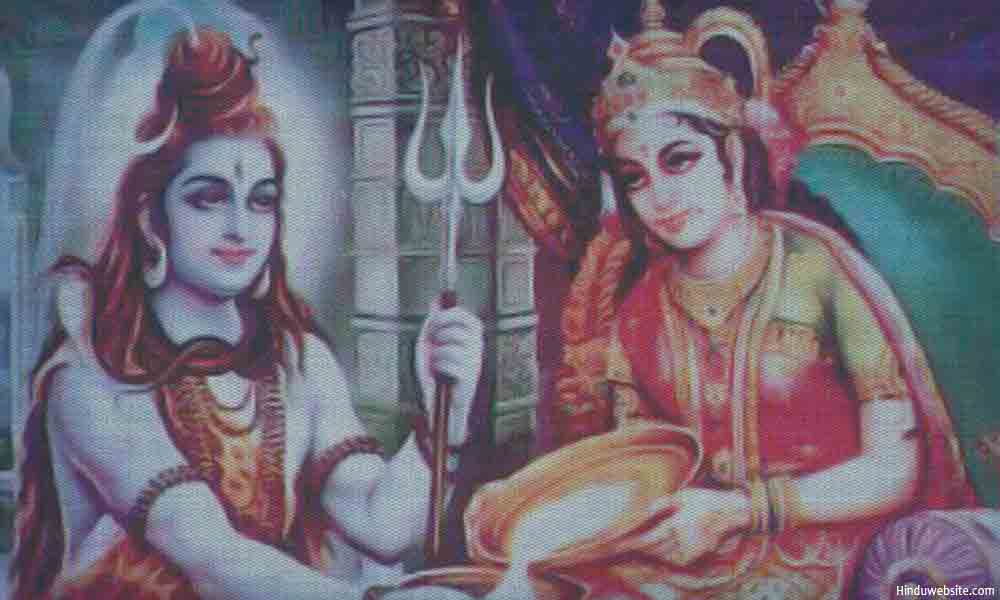 Goddess with Shiva