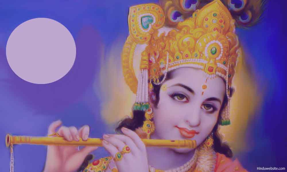Krishna in the Bhagavadgita