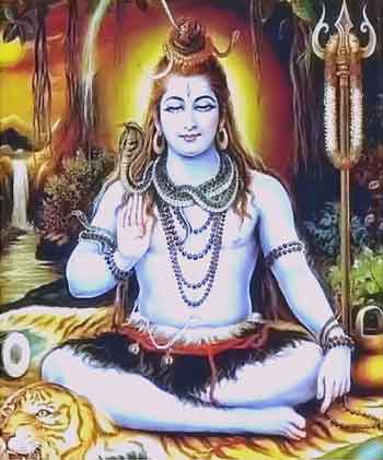 Hindu God Shiva, the Destroyer