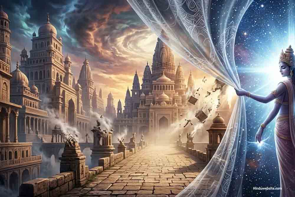 The veil of Maya