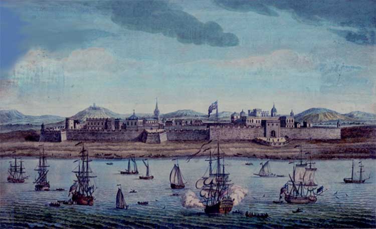 Fort St. George, in Madras (Chennai)