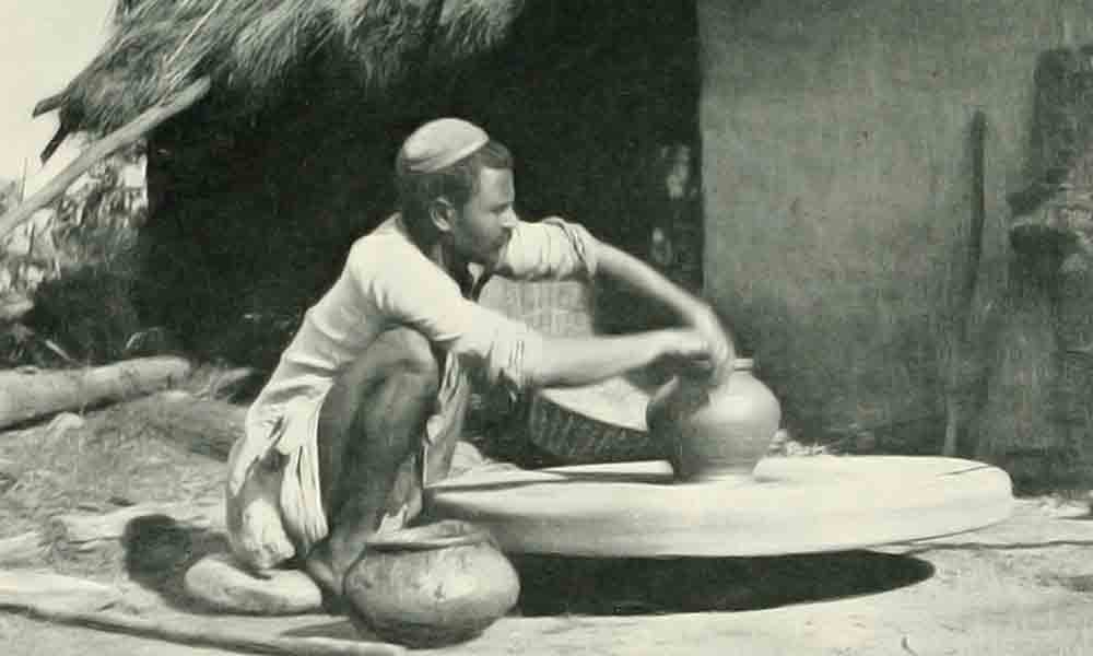 A Potter from Northern India