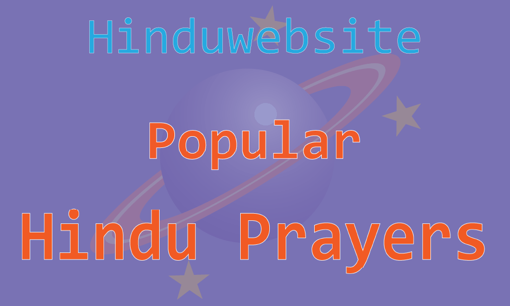 Popular Hindu Prayers