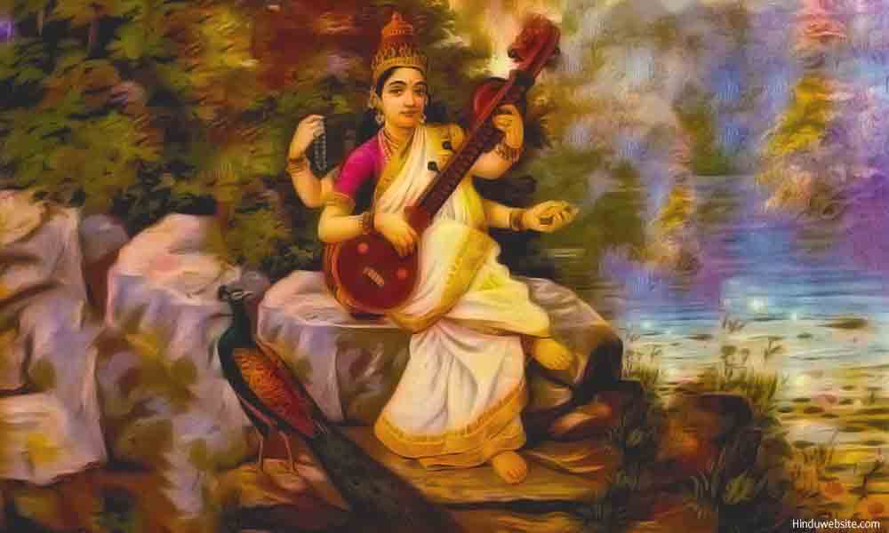 Goddess Sarasvathi