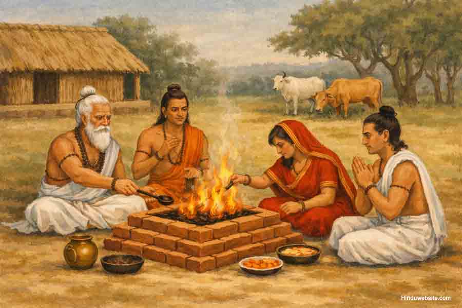 Domestic Fire Sacrifice