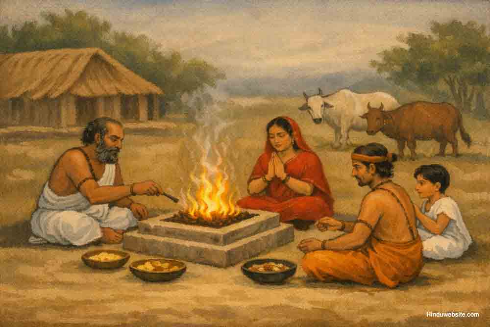 Domestic Vedic Fire Sacrifice