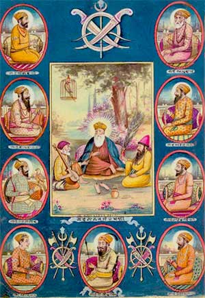The Ten Gurus of Sikhism
