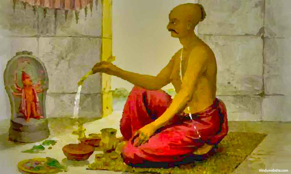 Hindu ritual puja