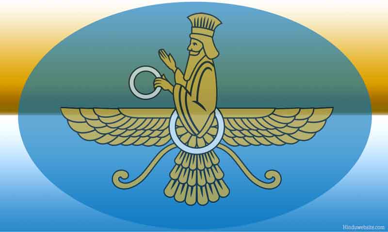 Faravahar, the sacred emblem of Zoroastrianism
